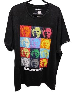 Halloween II Black Graphic Movie Tee